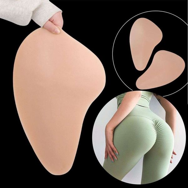 Accessoires de costumes Coussinets de rehausseur de hanche sexy pour homme à femme avant et après le levage des fesses Coussin en silicone Dodu Fesse Lifter Entrejambe Agrandir Shapewear