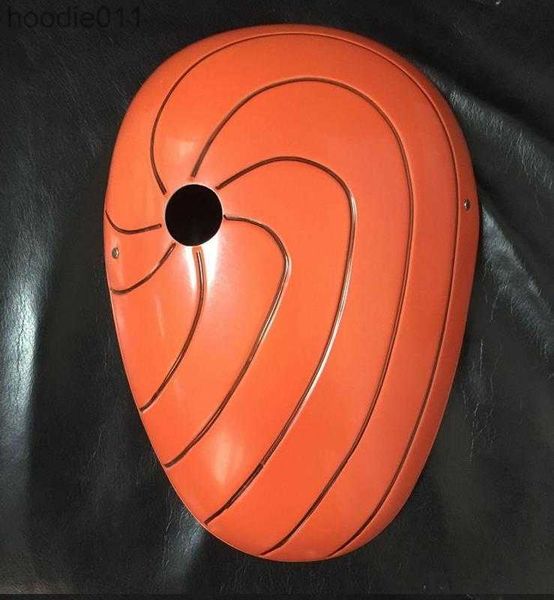 Accesorios de disfraces Nuevo Japón Naruto Dibujos animados Máscara Tobi Obito Naruto Akatsuki Ninja Madara Uchiha Mascarada Cosplay Máscaras frescas L230918