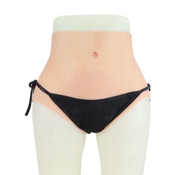 Accesorios de disfraces Sexy Breve Silicona Mujeres Nalgas Enhancer Bragas Falso Levantador de glúteos para Crossdresser Transgender Sissy Ass Ampliación