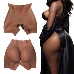 Accessoires de Costume en Silicone pour rehaussement des fesses, culotte de 1.6cm, épaisseur des hanches, vêtements moulants, fesses réalistes pour femmes