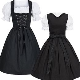 Kostuumaccessoires Xxxxxl Xxxxl Grote maten Duitse dirndljurk voor dames Traditionele Beierse biermeisje Oktoberfest-kostuums Fo288Y