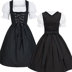 Accessoires de costumes Xxxxxl Xxxxl Plus Taille Femmes Allemand Dirndl Robe Traditionnelle Bavaroise Bière Fille Oktoberfest Costumes Fo209S