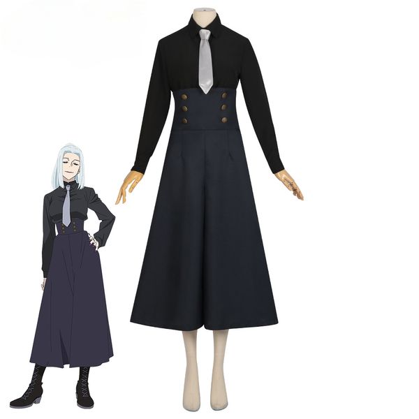 Costumes anime jujutsu kaisen mei uniforme pour femmes ensemble de costumes de cosplay anime