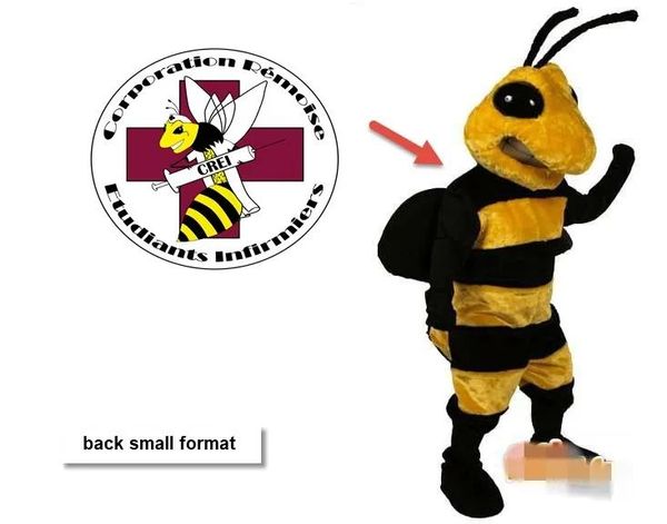 Disfraces Disfraz de mascota Bumblebee personalizado Tamaño adulto agregar un logotipo envío gratis