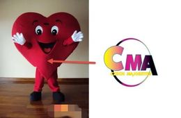 Costumes Costume de mascotte de goutte de sang rouge personnalisé ajouter un logo livraison gratuite
