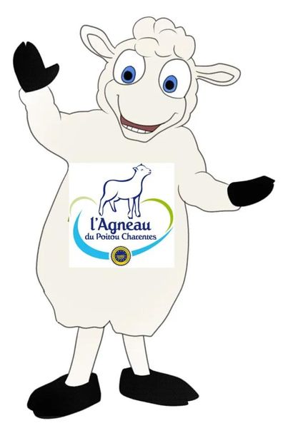 Disfraces Disfraz de mascota de oveja personalizado agregar un logotipo Disfraz de personaje Tamaño adulto envío gratis