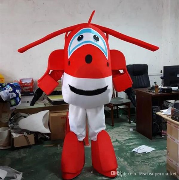 Costumes Nouveau style Rosa robot mascotte costume taille adulte robot rouge dessin animé costume avec vente directe d'usine de haute qualité