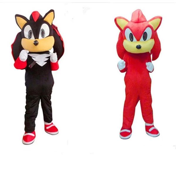 Disfraz de nuevo estilo Sonic Mascot Disfraz del disfraz de Hedgehog Tamaño adulto de dibujos animados sónicos con tres colores de fábrica de fábrica Direct Salre290