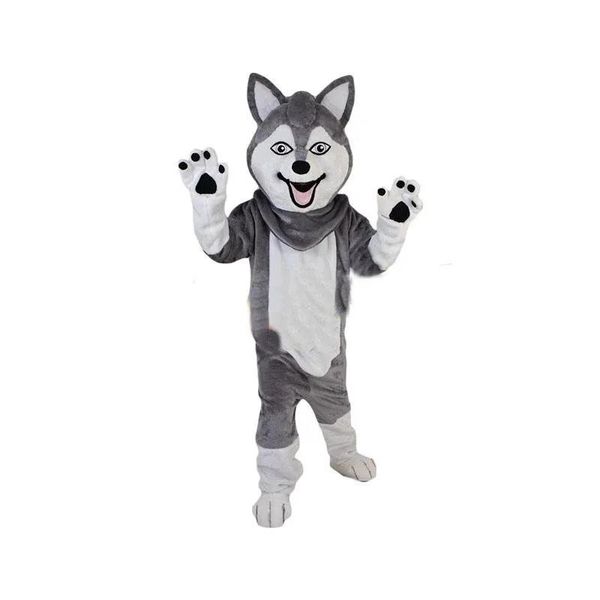 Costumes Nouveau loup Fursuit chien renard mascotte Costumes noël fantaisie robe de soirée personnage de dessin animé tenue costume adultes taille carnaval pâques Adv