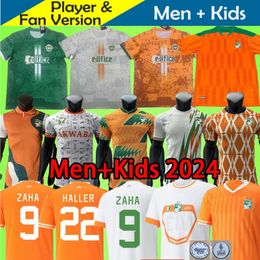 COTE D'IVOIRE 23/24 COTE D IVOIRE voetbalshirts Ivoorkust olifanten 2024 fans speler versie voetbal shirts zaha konate krasso diomande kossouou sangare