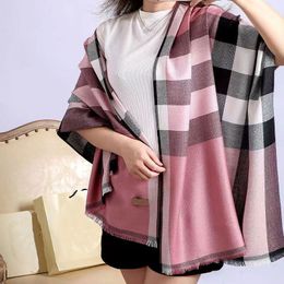 Cotten Écharpe Foulards de mode Designer Sciarpa Foulard Echarpe Big Cashmere Designer Schal Automne et hiver Écharpes pour femmes Plaid Classique Cadeaux de Noël