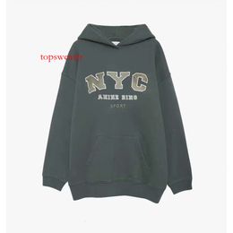 Cotton 23SS Bing Color Wash Sweatshirts Sweatshirts Water Imprimé Jacketstop Men's Desginer Sweatons anines Nouveaux Stir Women Hooded Ab Fry Classic