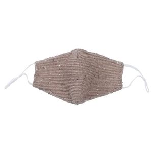 Masques de protection anti-poussière en coton Masque coupe-vent Sports de plein air Paillettes Masque facial pour adultes lavable paquet individuel rusable