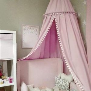 Coton bébé auvent moustiquaire anti princesse lit enfants chambre décoration antiparasitaire rejeter Y200417