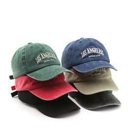 Cotton Baseball Cap for Men and Women Fashion Embroidery Hat Soft Top Caps Casual Retro Hats Unisex 240322