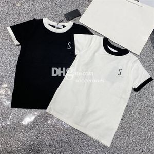 T-shirts en mélange de coton imprimés à manches courtes hauts de luxe lettre t-shirts pour femmes concepteur de luxe décontracté t-shirts d'été