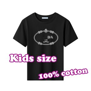 Camisetas de diseñador de algodón para niños Diseñador de lujo Camisetas para niños Camisa de moda Ropa de bebé Diseñadores Traje para niños Camisetas para niñas