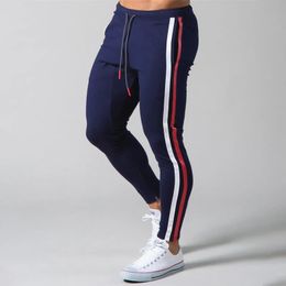 Cotton Fashion Fitness Mens Sports Pantals Sport Workout Couleur Couleur mélangée Mélongée 240403