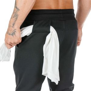 Katoenen gym broek mannen sneldrogende fit lopende jogging bodybuilding training sport broek fitness broek sportkleding DK003