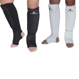 Protège-tibia en coton pour karaté/Sanda/Taekwondo/Muay Thai/boxe, Leggings de Protection du soutien de la cheville, équipement d'orthèse de pied 240322