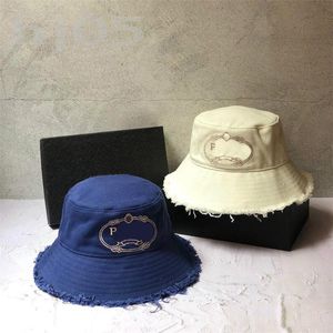 Chapeau de luxe pour hommes avec doublure en coton, nuances de styliste lavables, jeunes populaires cappello multicolores à bord effiloché pour femmes à la mode habillées PJ052 C23