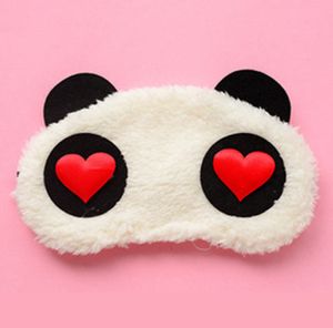 Cotton Panda Goggles Sleep Mask Shading Moisture Cartoon Eye Goggles Améliorer la qualité du sommeil Yeux humides RRA2624