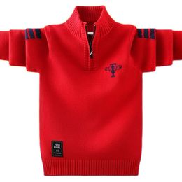 Produits en coton Vêtements d'hiver pour enfants Pull pour garçon Pull à tricoter Vêtements pour enfants Garder au chaud 614 240124