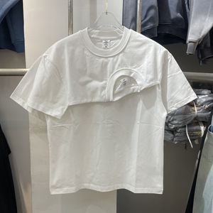 Camiseta de manga corta de algodón para hombre, camisetas holgadas de alta calidad, ropa de gran tamaño para hombre