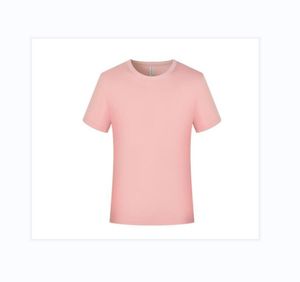 T-shirt à manches courtes en coton, logo sur mesure publicitaire, vêtements de travail d'été à col rond, vêtements de classe imprimés