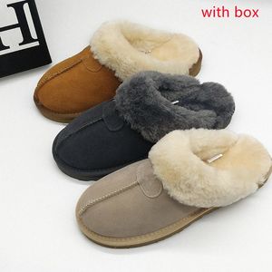 katoenen slippers sandalen mannen dames sneeuwlaarzen warme casual binnen pyjama feestje slijtage niet-slip katoenen slepen grote maten dames schoenen met doos