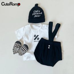 Coton suspendre shorts décontractés pp pantalon coréen bebebe bébé vêtements d'été combinaisons pour filles banc de gomme