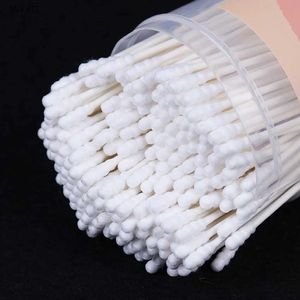 Cotton Swab 200PCS Disposable Small Cotton Swab Lint Free Micro Brushes Paper Cotton Buds Swabs Eyelash Ears Cleaning Health Care ToolsL231116