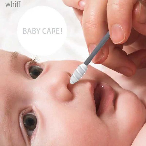 Coton-tige Nettoyant pour oreilles Bâton Mini cotons-tiges Réutilisables Q-tips pour les oreilles Extra doux BPA Safe Cotons-tiges minces Tampons de sécurité pour enfants SiliconeL231117