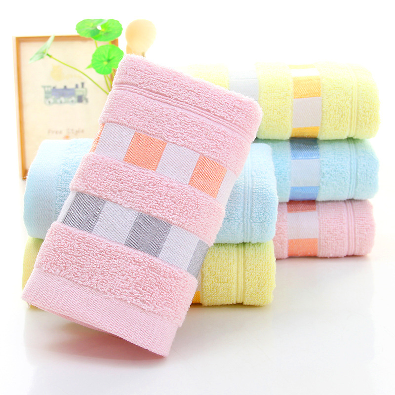 Coton ￩paissis des serviettes absorbantes Absorbant doux pour adulte pour visage de lavage serviette marchand super cadeau