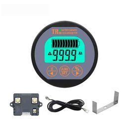 Coulometer TR16 120V50A Universele LCD Auto Batterij monitor Lading ontlaadspanning batterij Capaciteit Indicator tester batterij meter