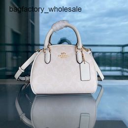 Sac à bandoulière explosif de luxe de haute qualité, nouveau sac Sydney demi-lune, Aolai Glacier, revêtement blanc, vieille fleur, sac à bandoulière Mantou pour fille