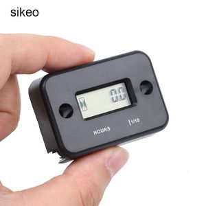 Counters Digital Hour Meter LCD Display Portable Engine Gauge Hour Meter For MotorcycleBoat Engines Counter Hour Meter 230804