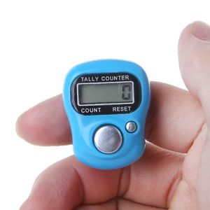 LCD Digital Tally Counter, Mini Stitch Marker and Row Finger Counter for Sewing, Knitting, Weaving
