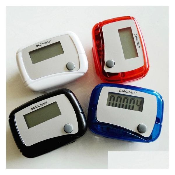 Compteurs S Mini Lcd Podomètre Délicat Calorie Marche Distance Calcation Compteur Numérique Pour La Santé 4 Couleurs Soutien Logo Drop Deli Dhjwy