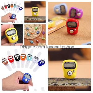 Compteurs Vente en gros Mini Hand Hold Band Tally Counter Digital Sn Finger Ring Electronic Head Count Mesure T2I53320 Drop Delivery O Dhfxq