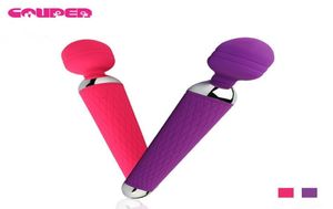 Couper Krachtige orale clit Vibrators voor vrouwen 15 Speed USB Oplaadbare AV Magic Wand Vibrator Massager volwassen seksspeeltjes voor vrouw C9678170