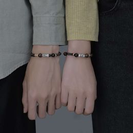 Bracelet de couple Une paire de bracelets Pixiu comme cadeau d'amour pour son petit ami sur Qixi