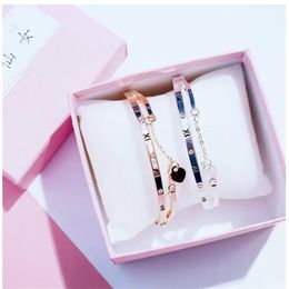 Casal pulseira pulseira de cristal feminino jóias coreanas estudante jóias moda pulseira presente aniversário namorada