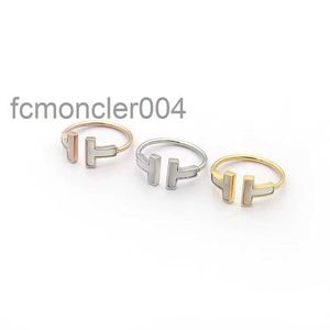 Paar Markendesigner Ring Mode Mutter Shell Luxus Kristall ein- und zweireihig Diamant Geschenk LO85