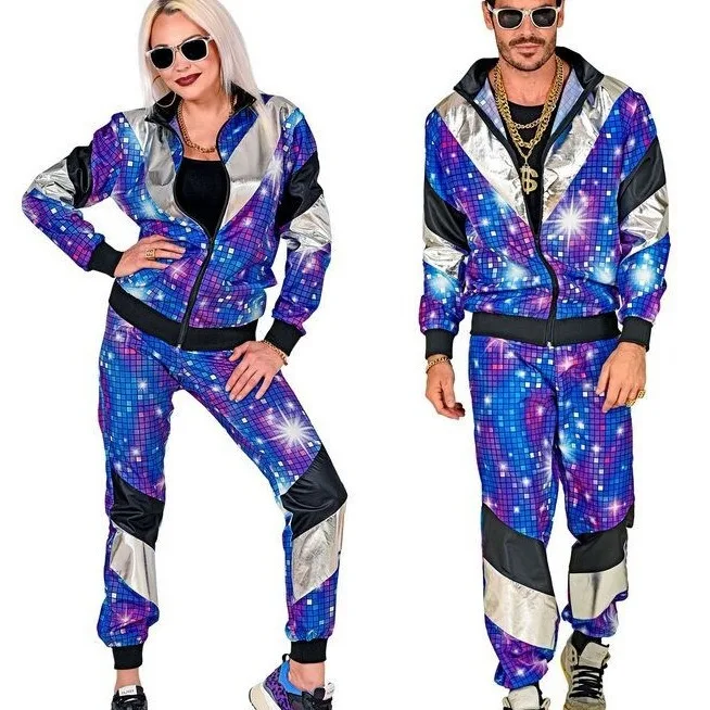 Couple Clothing Hip-hop Rock School Uniform Retro Opera Game Clothing Disco Party Stage Performance Cosplay Clothing