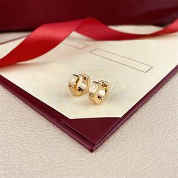 Paar Jewellry Designer kwaliteit aangepaste hoepels vriendschap oorbellen vintage boho mode luxe charme kwaliteit roze goud kleur oorbel prom bruiloft gekoppelde sieraden