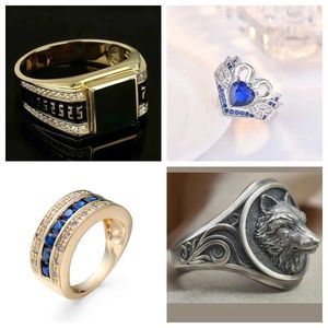 Paar ringen 2024 mode verstelbare ring dames roestvrijstalen vinger ring bruiloft brede paar ring feestje sieraden geschenken s245309