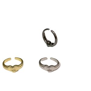 Paarringen nagelontwerper liefde Open Saturnus liefdesring met gevouwen ring West Queen Saturn Vivi bruiloft luxe verloving bijoux cjewelers