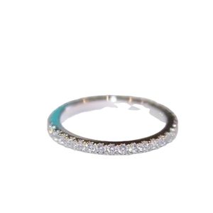 Les anneaux de couple sont juifs pour les femmes simples sens sterling sier ringclassique à six coups de diamant designer ring d'anniversaire cadeau femelle mâle anni othxy
