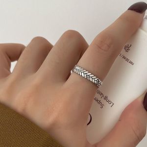 paar ringen glimlachende gezicht stretch kraal mimosa pudica bladeren geometrische sieraden herstellen oude manieren waarop studringen vriendschapsringen paar ringen voor dames band ring 02